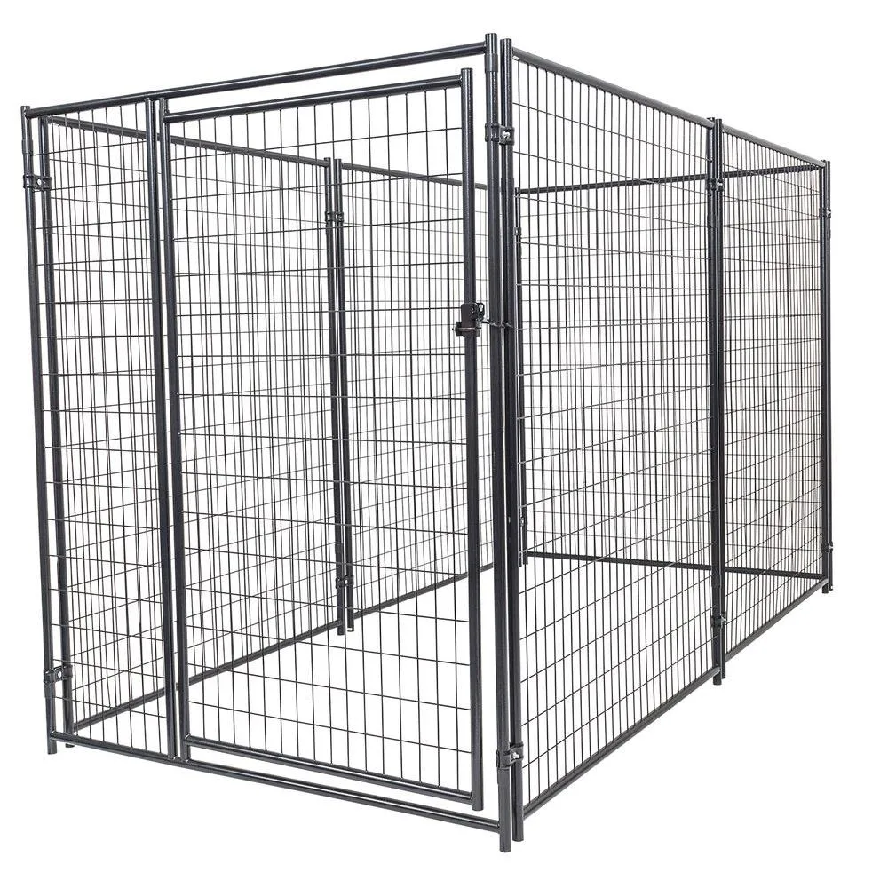 Modular Walk in Welded Outdoor Large Dog Kennel Runs with Gates 4X8