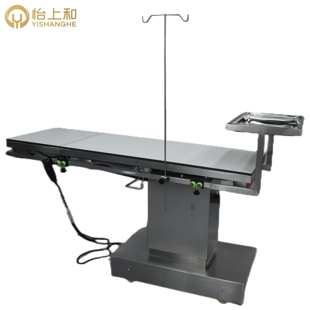 Surgical Medical Electric Veterinary Stainless Steel Operating Operation Table for Dog Cat Small Animal Vet Hospital