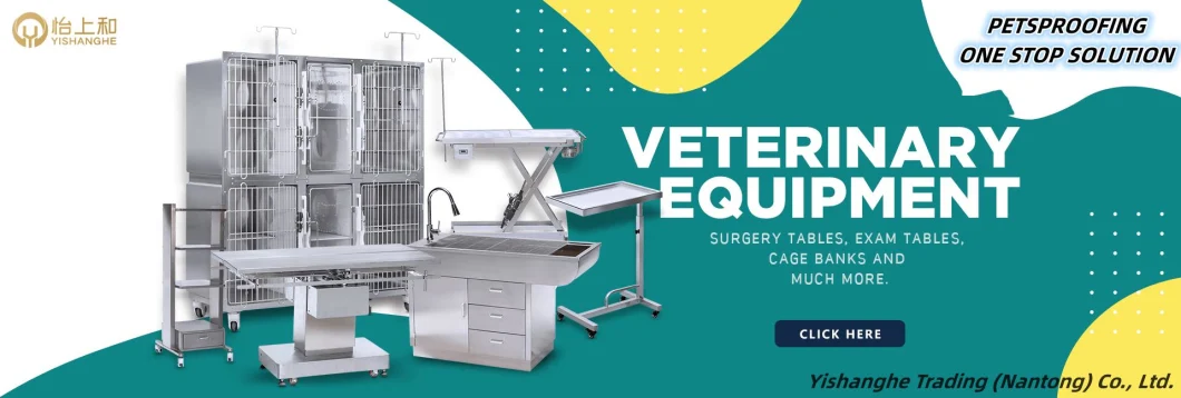 Surgical Medical Electric Veterinary Stainless Steel Operating Operation Table for Dog Cat Small Animal Vet Hospital